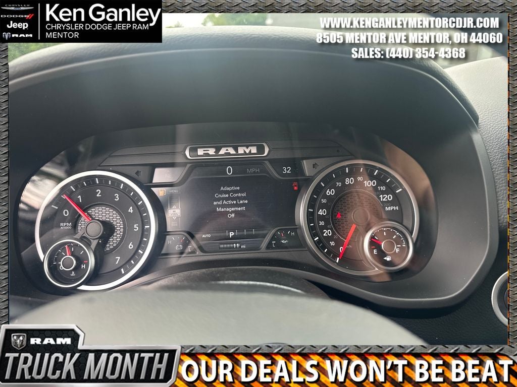 2026 RAM Ram 1500 RAM 1500 BIG HORN CREW CAB 4X4 5'7' BOX