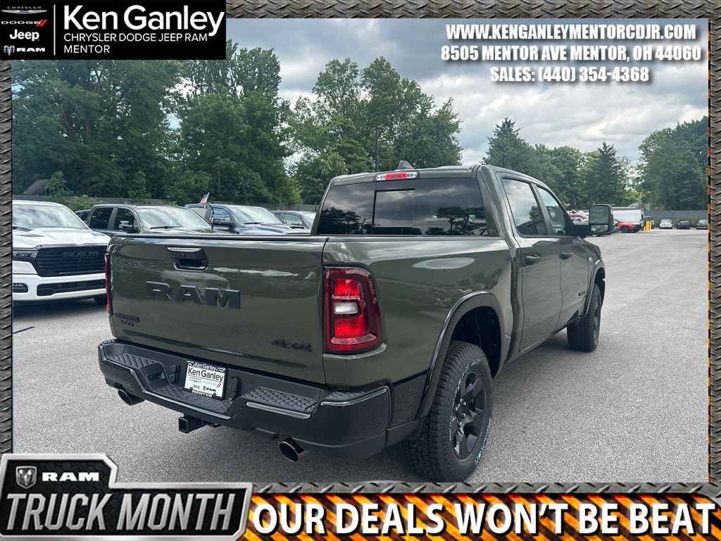 2026 RAM Ram 1500 RAM 1500 BIG HORN CREW CAB 4X4 5'7' BOX
