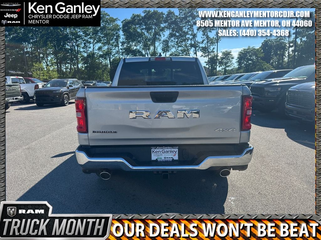 2026 RAM Ram 1500 RAM 1500 BIG HORN CREW CAB 4X4 5'7' BOX