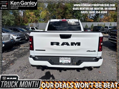 2026 RAM Ram 1500 RAM 1500 BIG HORN CREW CAB 4X4 5'7' BOX