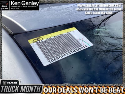 2026 RAM Ram 1500 RAM 1500 BIG HORN CREW CAB 4X4 5'7' BOX