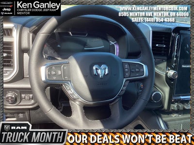 2026 RAM Ram 1500 RAM 1500 BIG HORN CREW CAB 4X4 5'7' BOX