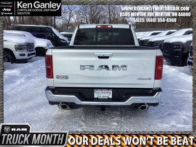 2026 RAM Ram 1500 RAM 1500 LIMITED LONGHORN CREW CAB 4X4 5'7' BOX