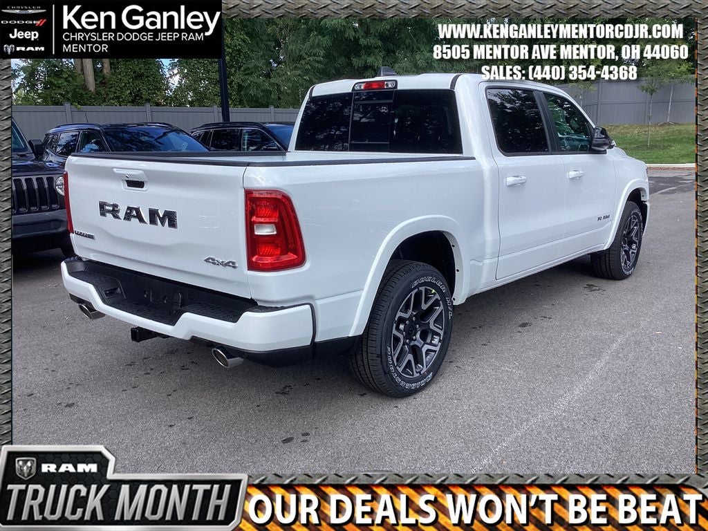 2026 RAM Ram 1500 RAM 1500 LARAMIE CREW CAB 4X4 5'7' BOX