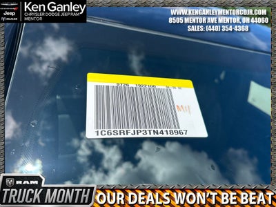 2026 RAM Ram 1500 RAM 1500 LARAMIE CREW CAB 4X4 5'7' BOX