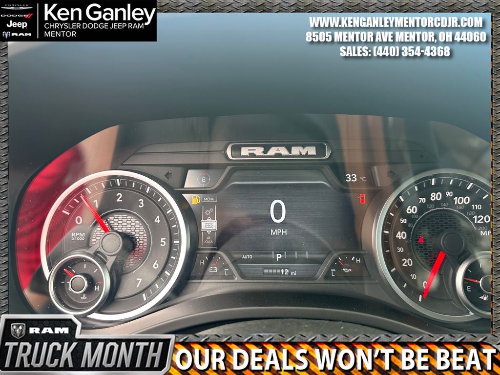 2026 RAM Ram 1500 RAM 1500 LARAMIE CREW CAB 4X4 5'7' BOX