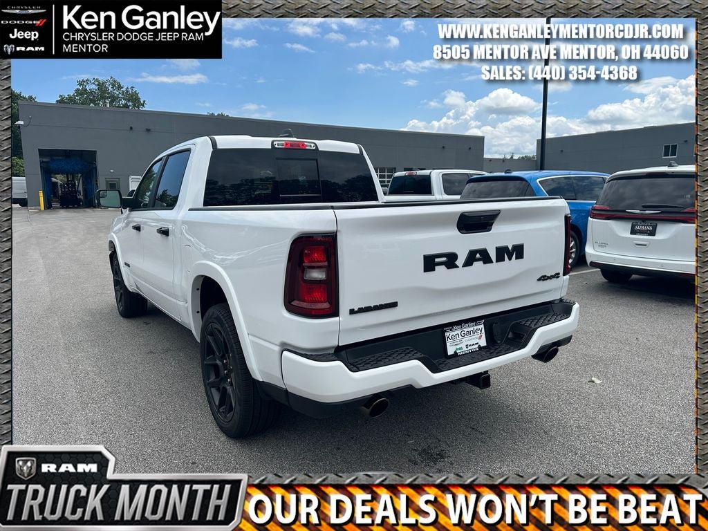 2026 RAM Ram 1500 RAM 1500 LARAMIE CREW CAB 4X4 5'7' BOX