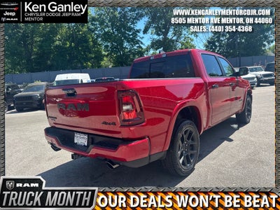 2026 RAM Ram 1500 RAM 1500 LARAMIE CREW CAB 4X4 5'7' BOX