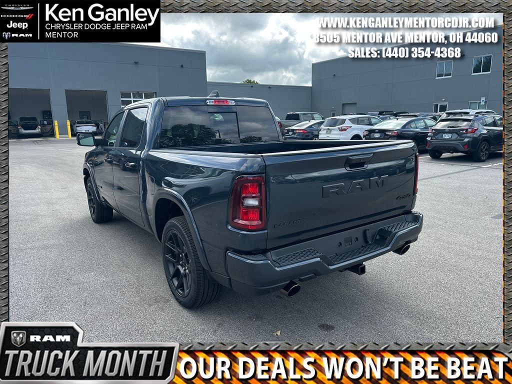 2026 RAM Ram 1500 RAM 1500 LARAMIE CREW CAB 4X4 5'7' BOX