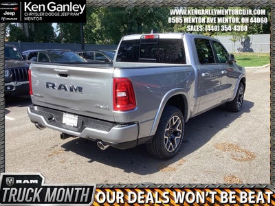 2026 RAM Ram 1500 RAM 1500 LARAMIE CREW CAB 4X4 5'7' BOX