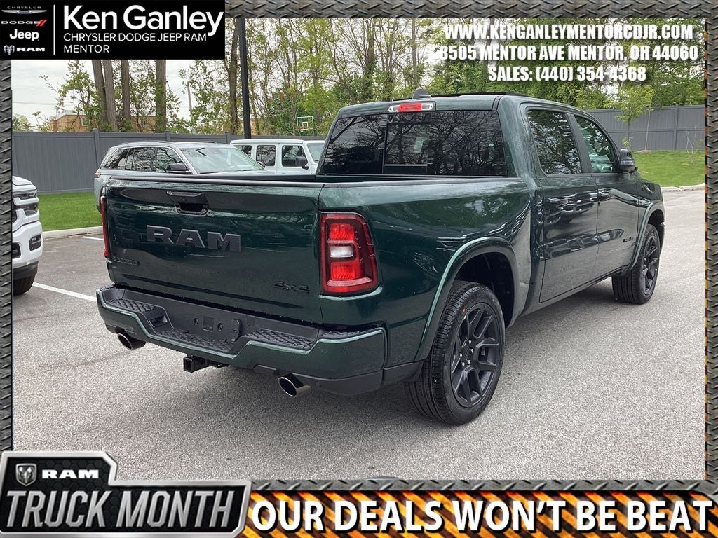 2026 RAM Ram 1500 RAM 1500 LARAMIE CREW CAB 4X4 5'7' BOX