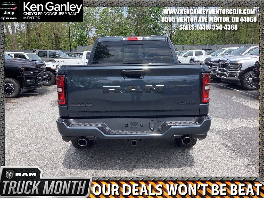 2026 RAM Ram 1500 RAM 1500 LARAMIE CREW CAB 4X4 5'7' BOX