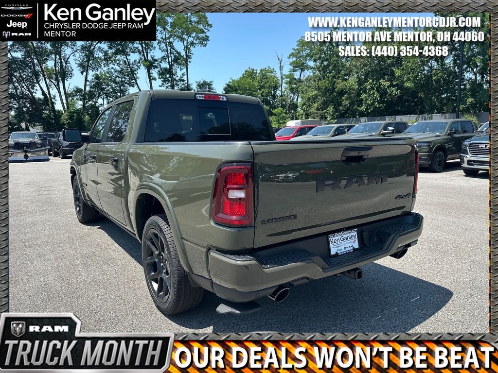 2026 RAM Ram 1500 RAM 1500 LARAMIE CREW CAB 4X4 5'7' BOX