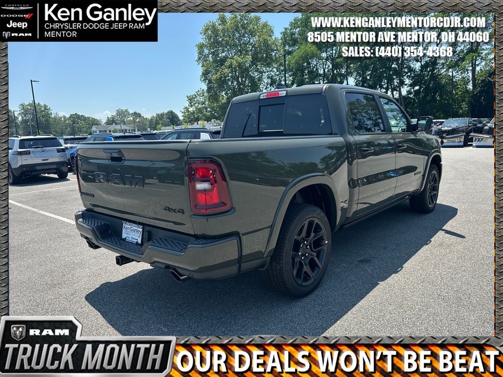 2026 RAM Ram 1500 RAM 1500 LARAMIE CREW CAB 4X4 5'7' BOX