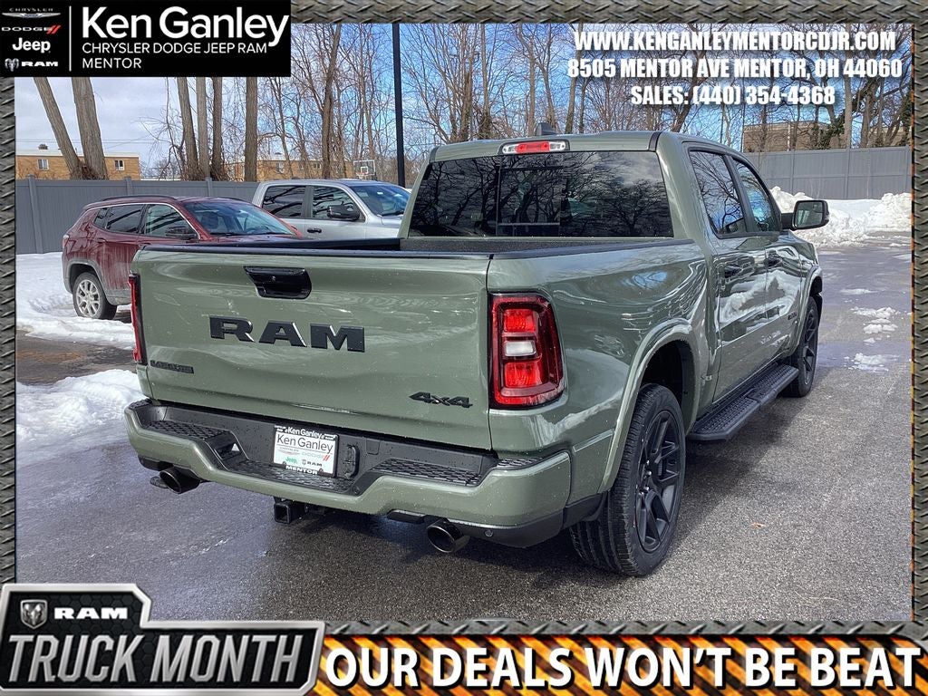 2026 RAM Ram 1500 RAM 1500 LARAMIE CREW CAB 4X4 5'7' BOX