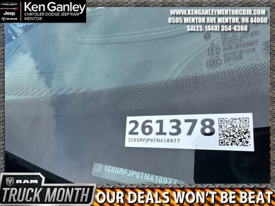 2026 RAM Ram 1500 RAM 1500 LARAMIE CREW CAB 4X4 5'7' BOX