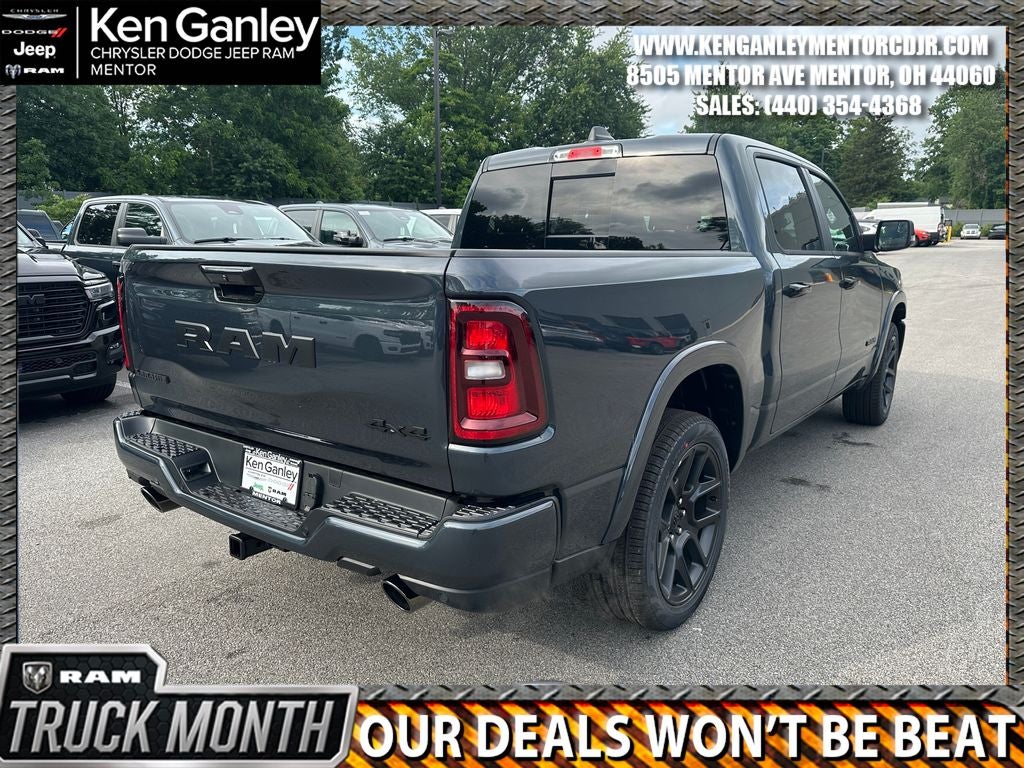 2026 RAM Ram 1500 RAM 1500 LARAMIE CREW CAB 4X4 5'7' BOX