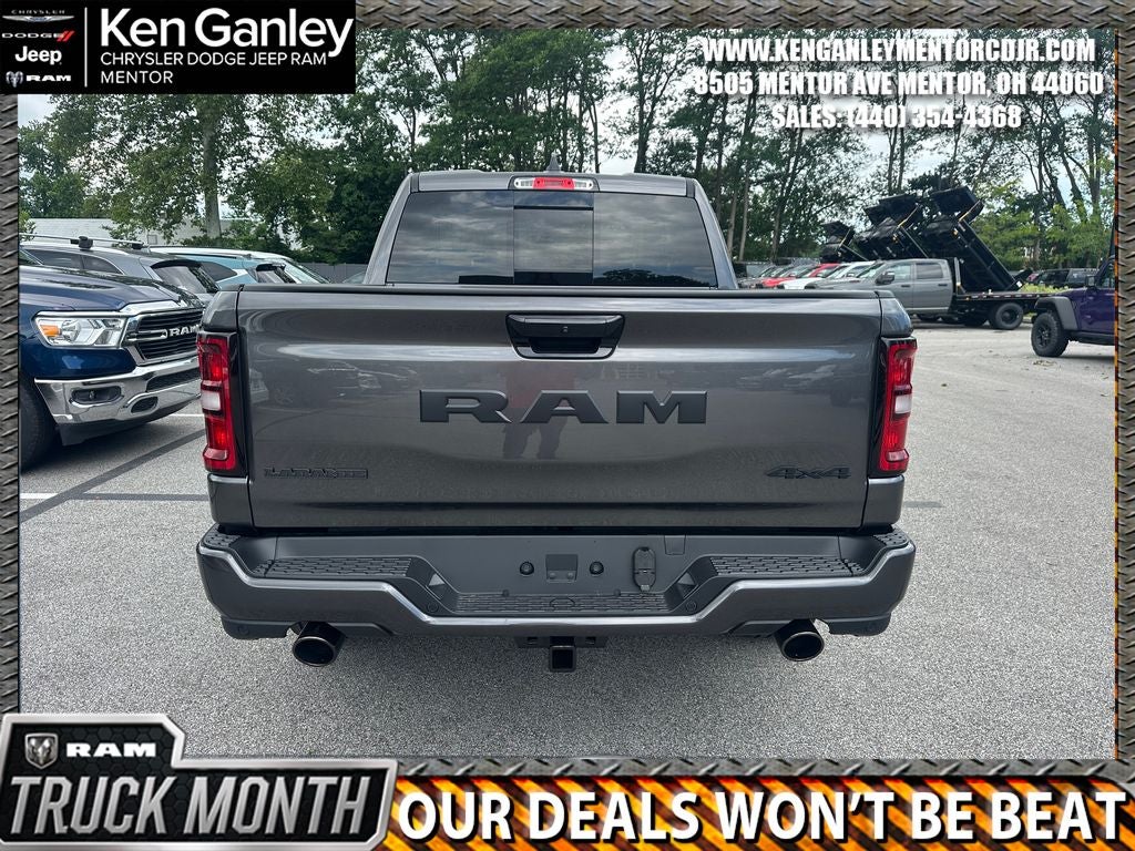2026 RAM Ram 1500 RAM 1500 LARAMIE CREW CAB 4X4 5'7' BOX
