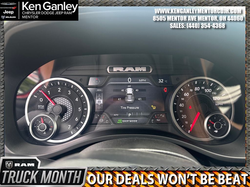 2026 RAM Ram 1500 RAM 1500 LARAMIE CREW CAB 4X4 5'7' BOX