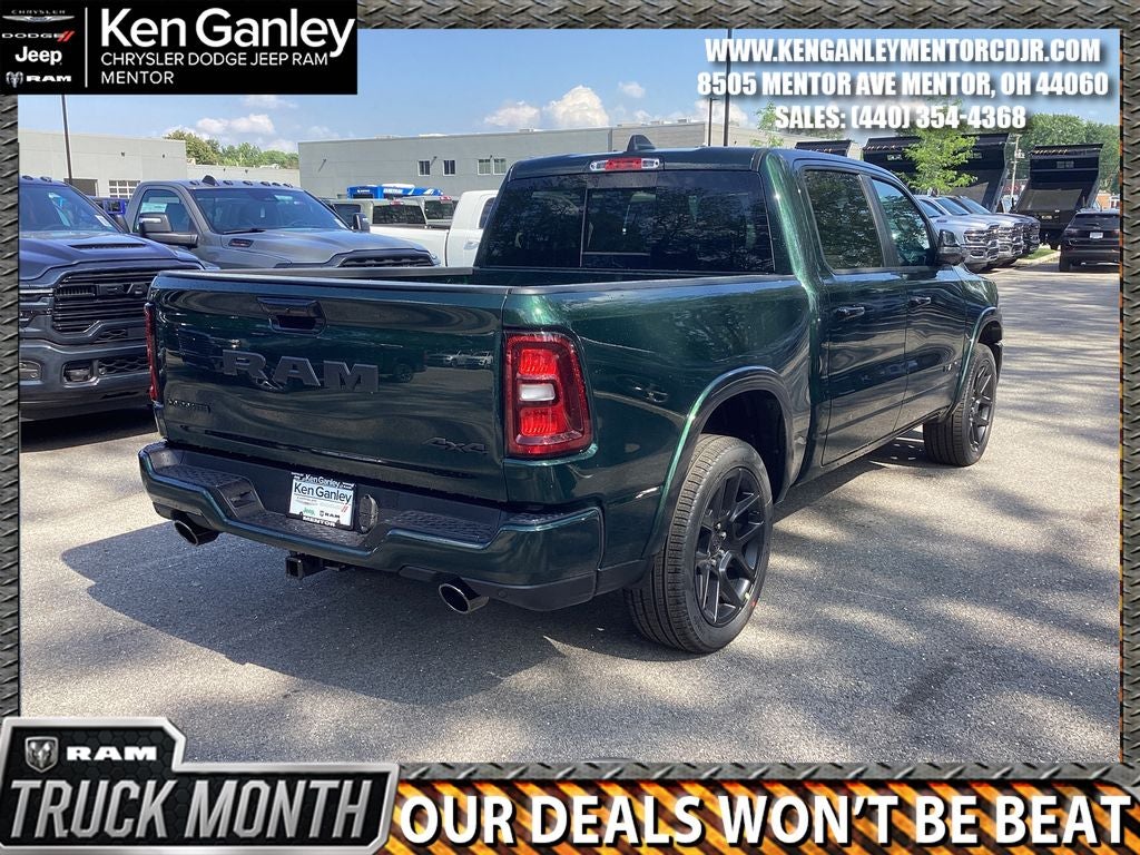 2026 RAM Ram 1500 RAM 1500 LARAMIE CREW CAB 4X4 5'7' BOX