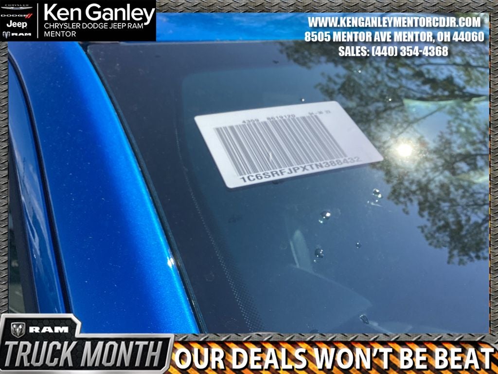 2026 RAM Ram 1500 RAM 1500 LARAMIE CREW CAB 4X4 5'7' BOX