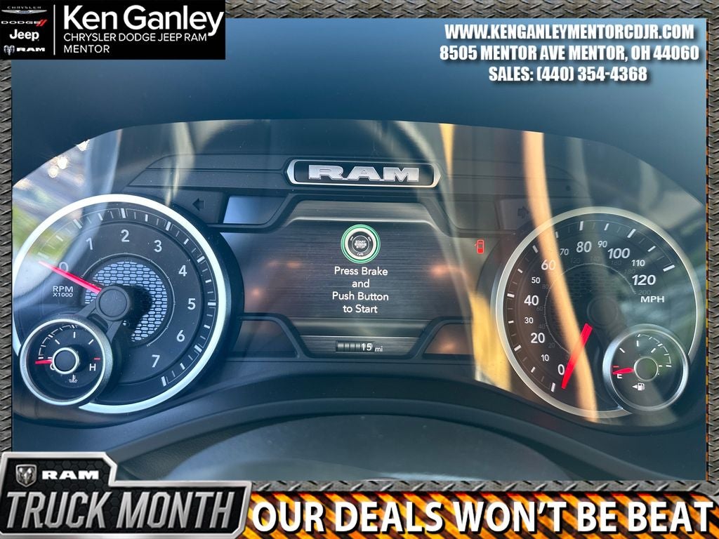 2026 RAM Ram 1500 RAM 1500 LARAMIE CREW CAB 4X4 5'7' BOX