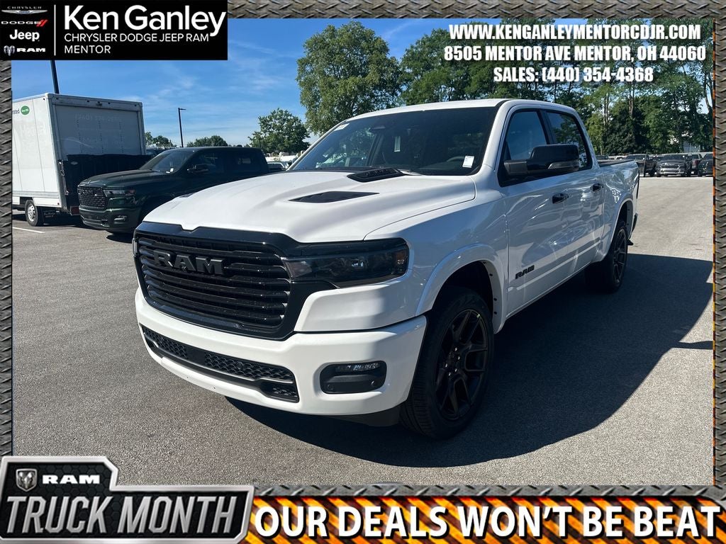 2026 RAM Ram 1500 RAM 1500 LARAMIE CREW CAB 4X4 5'7' BOX
