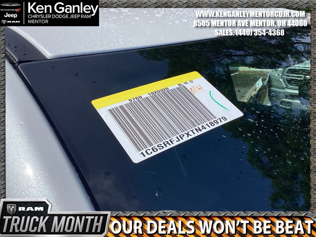 2026 RAM Ram 1500 RAM 1500 LARAMIE CREW CAB 4X4 5'7' BOX