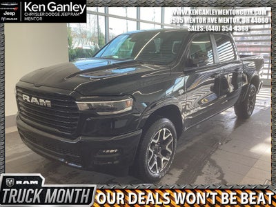 2026 RAM Ram 1500 RAM 1500 LARAMIE CREW CAB 4X4 5'7' BOX