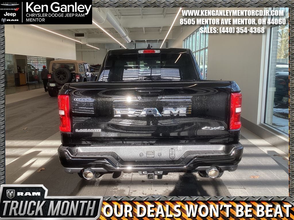 2026 RAM Ram 1500 RAM 1500 LARAMIE CREW CAB 4X4 5'7' BOX