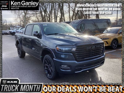 2026 RAM Ram 1500 RAM 1500 LARAMIE CREW CAB 4X4 5'7' BOX