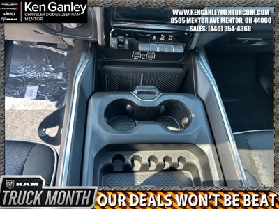 2026 RAM Ram 1500 RAM 1500 LARAMIE CREW CAB 4X4 5'7' BOX