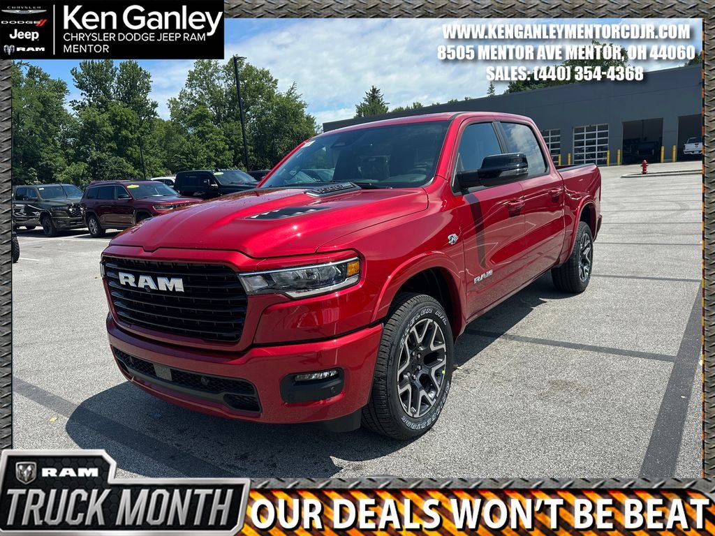 2026 RAM Ram 1500 RAM 1500 LARAMIE CREW CAB 4X4 5'7' BOX