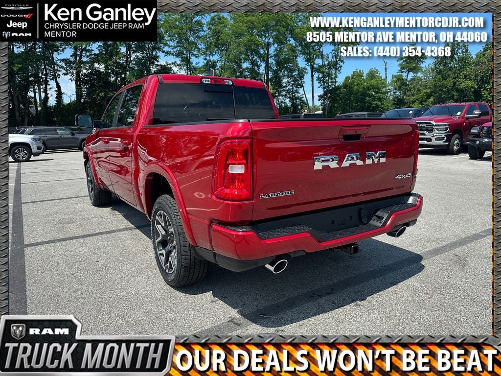 2026 RAM Ram 1500 RAM 1500 LARAMIE CREW CAB 4X4 5'7' BOX