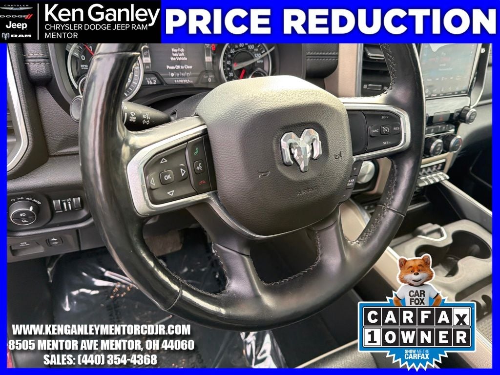 2019 RAM 1500 Laramie Crew Cab 4x4 5'7' Box