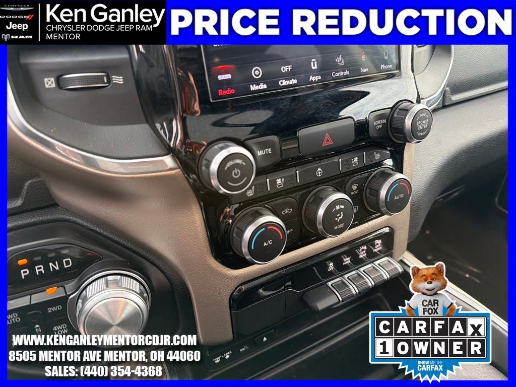 2019 RAM 1500 Laramie Crew Cab 4x4 5'7' Box