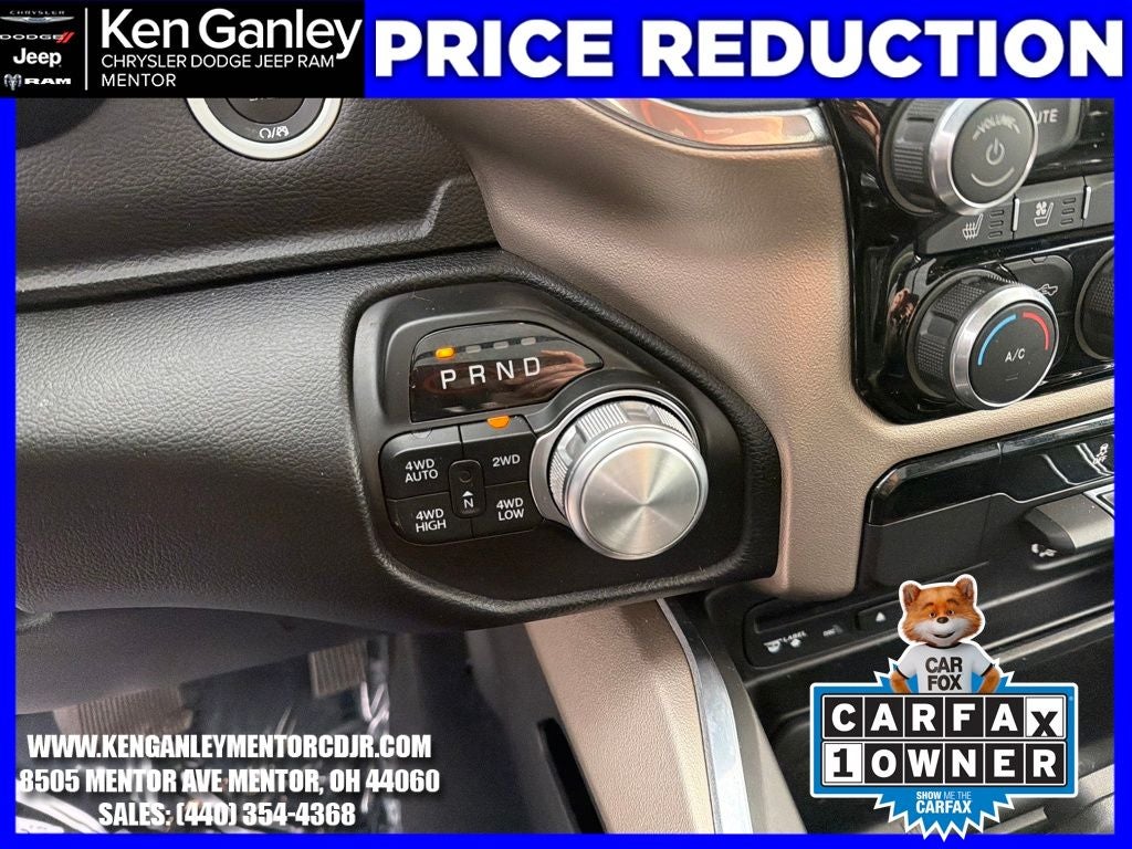 2019 RAM 1500 Laramie Crew Cab 4x4 5'7' Box
