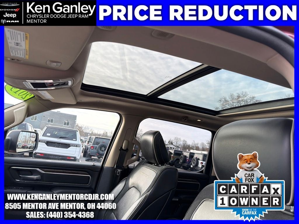 2019 RAM 1500 Laramie Crew Cab 4x4 5'7' Box