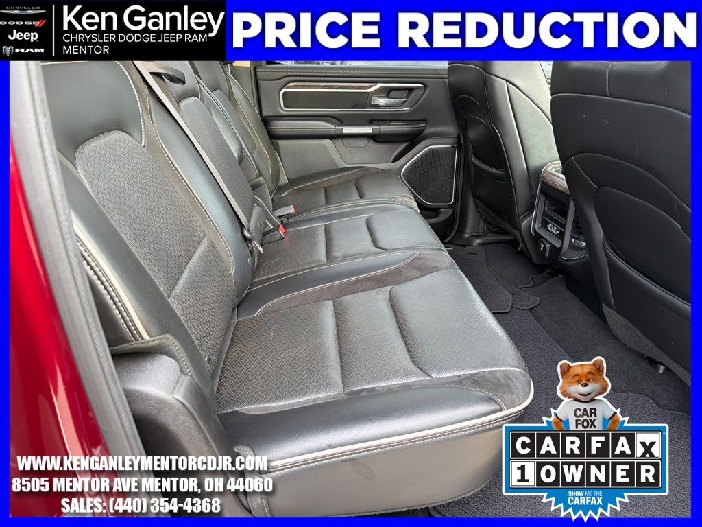 2019 RAM 1500 Laramie Crew Cab 4x4 5'7' Box