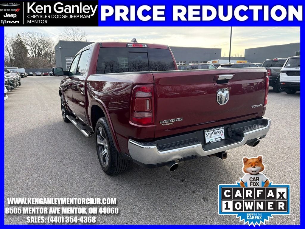 2019 RAM 1500 Laramie Crew Cab 4x4 5'7' Box