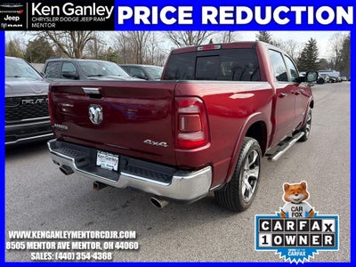 2019 RAM 1500 Laramie Crew Cab 4x4 5'7' Box