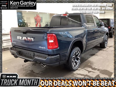2026 RAM Ram 1500 RAM 1500 LARAMIE CREW CAB 4X4 5'7' BOX