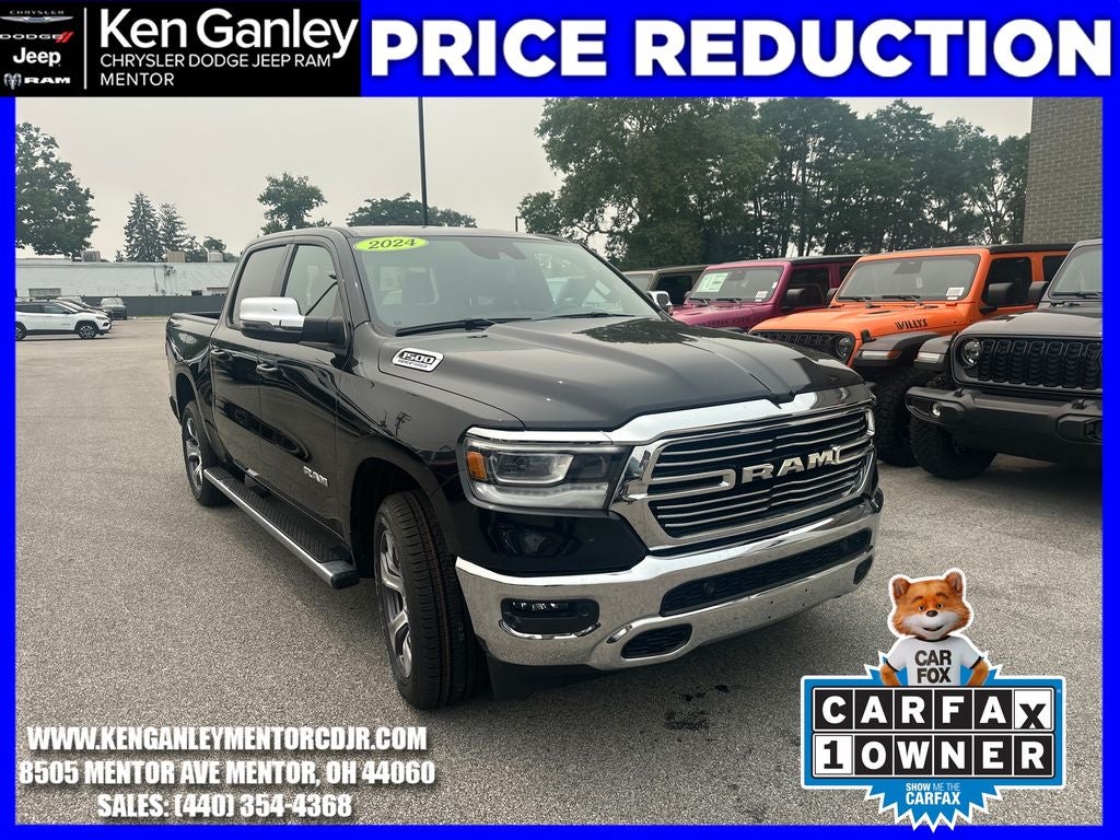 2024 RAM 1500 Laramie Crew Cab 4x4 5'7' Box