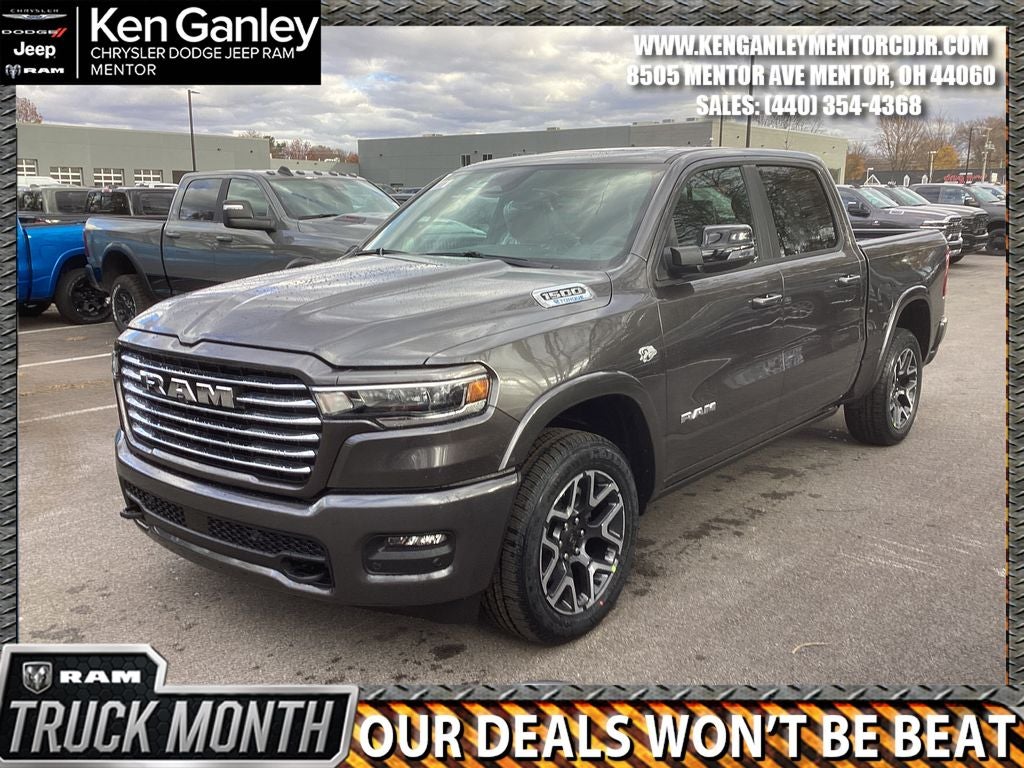 2026 RAM Ram 1500 RAM 1500 LARAMIE CREW CAB 4X4 5'7' BOX