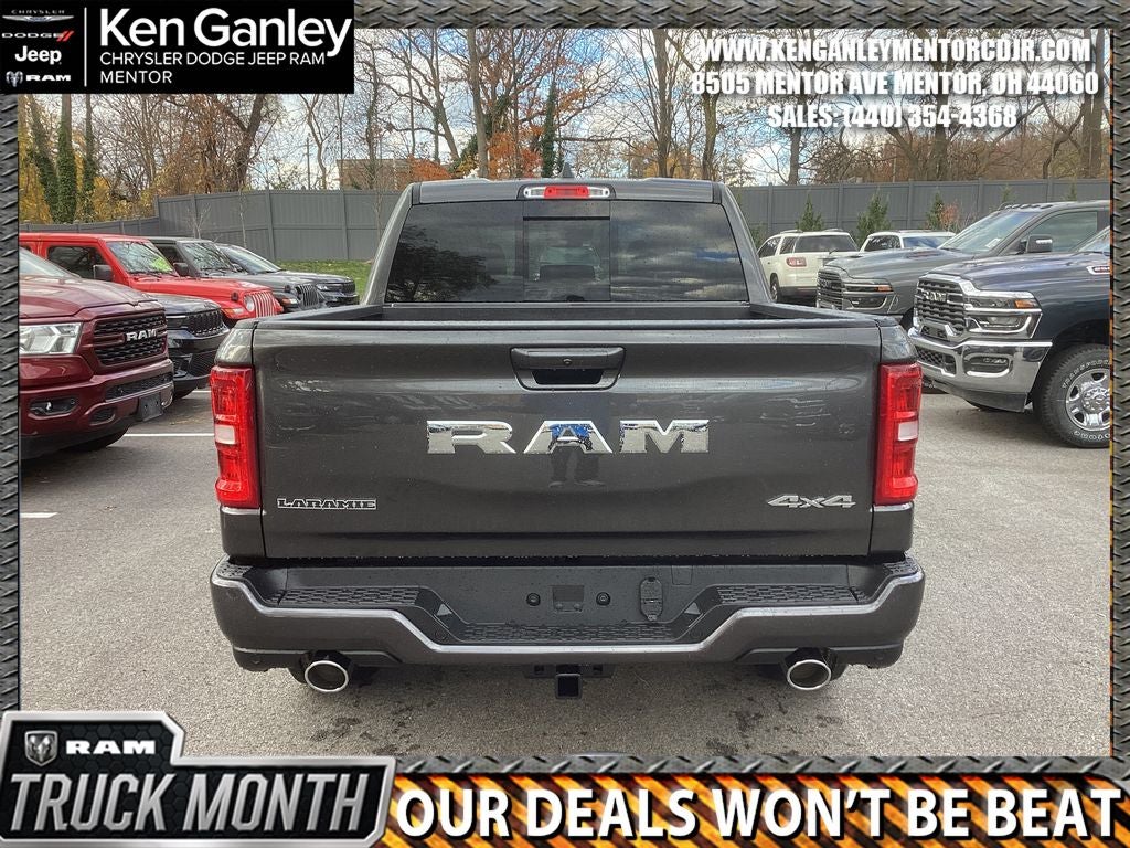 2026 RAM Ram 1500 RAM 1500 LARAMIE CREW CAB 4X4 5'7' BOX
