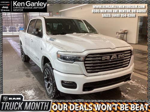 2026 RAM Ram 1500 RAM 1500 LARAMIE CREW CAB 4X4 5'7' BOX