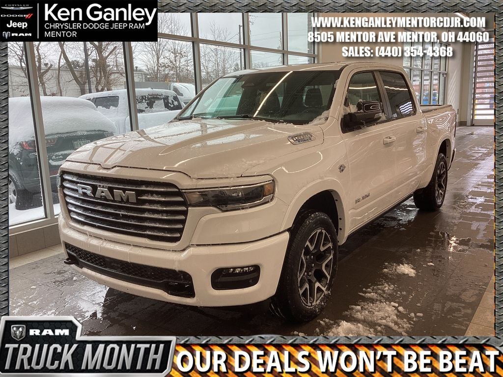 2026 RAM Ram 1500 RAM 1500 LARAMIE CREW CAB 4X4 5'7' BOX