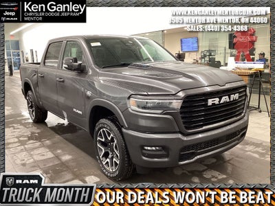 2026 RAM Ram 1500 RAM 1500 LARAMIE CREW CAB 4X4 5'7' BOX
