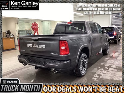 2026 RAM Ram 1500 RAM 1500 LARAMIE CREW CAB 4X4 5'7' BOX