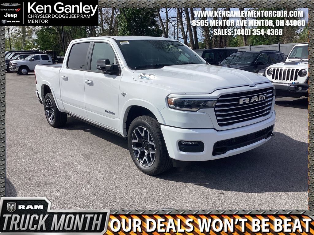 2026 RAM Ram 1500 RAM 1500 LARAMIE CREW CAB 4X4 5'7' BOX